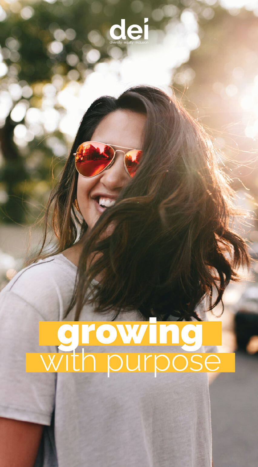 Woman with Sunglasses - Growing with Purpose